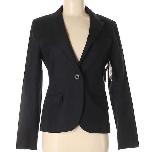 Theory Jackets & Blazers - NWT THEORY Black Hayward One Button Career Blazer